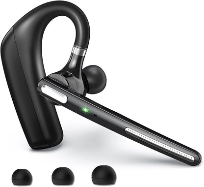 Bluetooth Headset V5.4, Wireless Bluetooth Earpiece by KENDIR
