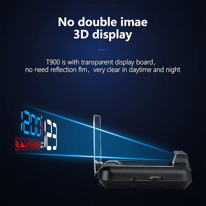 Universal Car HUD Head Up Display T900, - Image 3