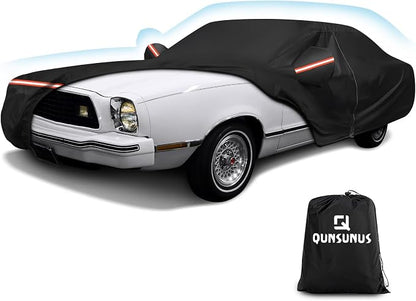 QUNSUNUS Waterproof Car Cover for Ford Mustang 1974-1978, Outdoor Car Covers by QQUNSUNUS