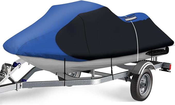 iCOVER Personal Watercraft Cover- Water Proof Heavy Duty Trailerable Jet Ski by iCOVER
