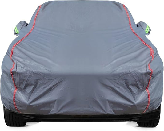 Breathable New Material, Waterproof Car Cover, Locks and Zipper Doors, by QUYDDC