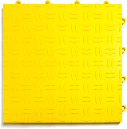 GarageTrac Diamond, Durable Interlocking Modular Garage Flooring Tile by BigFloors