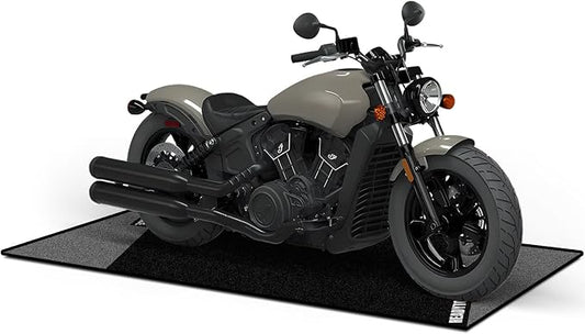 31x98IN Motorcycle Mat Compatible by Kistrba