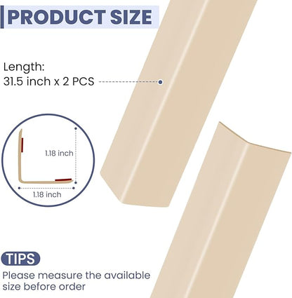 2PCS Wall Corner Protectors Guards - Image 4
