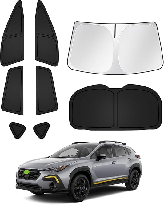 Sunshades for Subaru Crosstrek 2024 2025 2026 Accessories Windshield Sun Shade by Canvcle