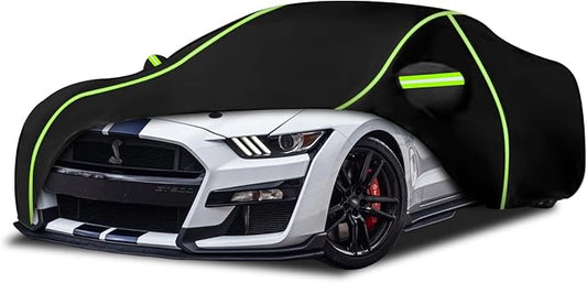 6 Layers Full Car Cover for 1994-2024 Ford Mustang by BENDCOKO