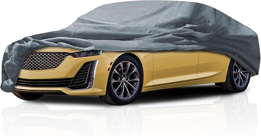 5 Layer Car Cover for Cadillac CT5-V 2020-2026 Sedan 4-Door All Weather by DASHIELD