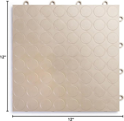 Big Floors RaceDeck CircleTrac, Interlocking Non-Slip Garage Flooring Tile - Image 8