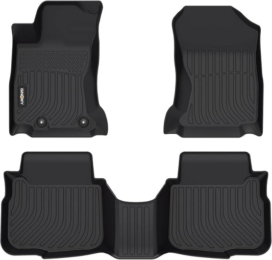 GINOWY-Floor Mats for Subaru Outback/Legacy 2020-2025, TPE All Weather by GINOWY