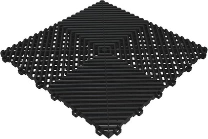 Durable Polypropylene Interlocking Modular Garage Floor Tiles, Versatile by Unknown
