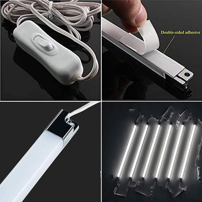 Led Light Strips Kit, 12’’ Linkable Light Bars + Rocker Switch + UL Power - Image 9