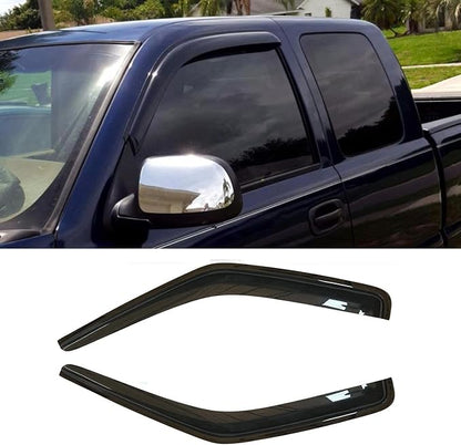 Rainproof Side Window Wind Deflectors - Image 2