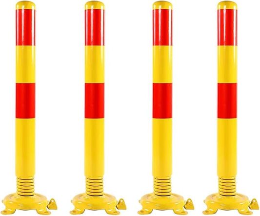 Safety Bollard Post, Spring Parking Post by Unknown
