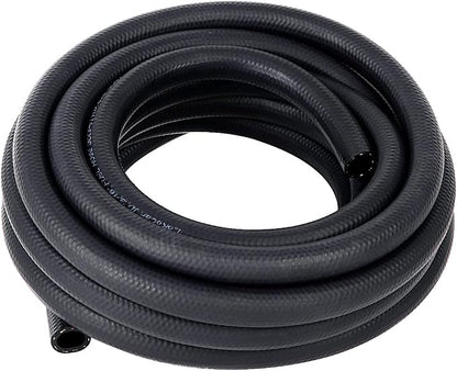LokoCar Rubber Fuel Hose Line Push Lock 3/16" ID SAE 30R7 NBR 25ft 300PSI Black by GetToKnowEachOther
