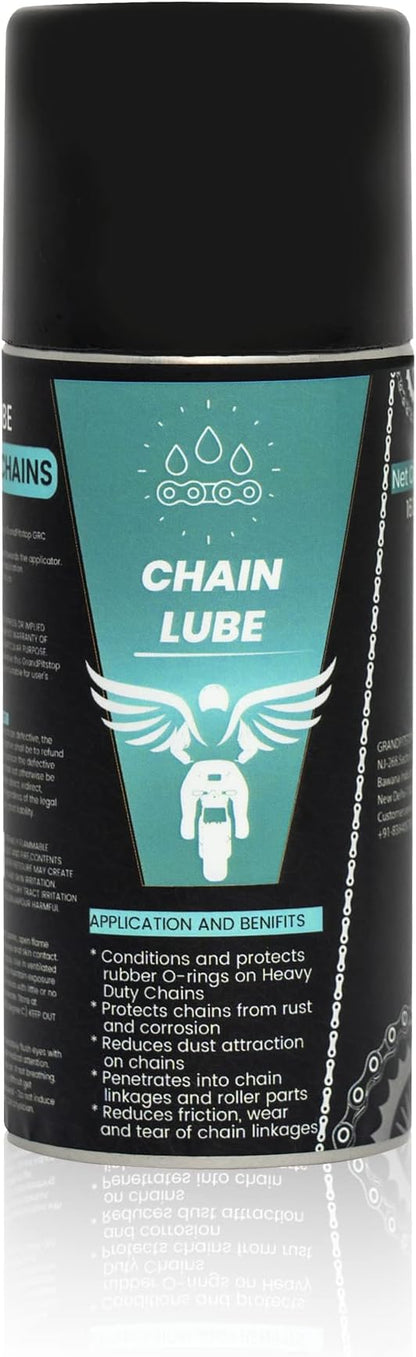 GRAND PITSTOP Chain Cleaner, Degreaser 160ml and Chain Lube, 160ml Motorcycle - Image 5