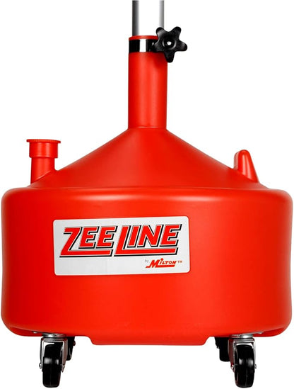 Zeeline By Milton ZE8DC, Rolling Oil Drain Pan, 8 Gallon Oil Drain - Image 5