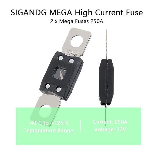 250A MEGA High Current Fuse - 250 Amp Bolt-on Fuse - Image 5