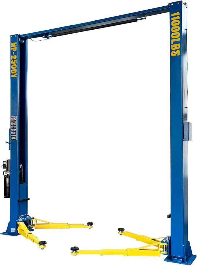 110V Two Post Car Lift 11, 000 LBS Overhead Heavy Duty 2 Posts Auto Hoist Truck - Image 8