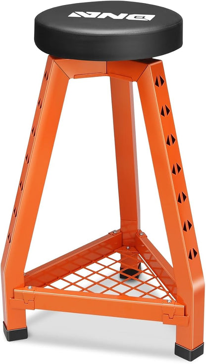 DNA MOTORING Heavy-Duty Padded Seat, Mechanics Shop Garage Stool, 300lbs by DNAMOTORING