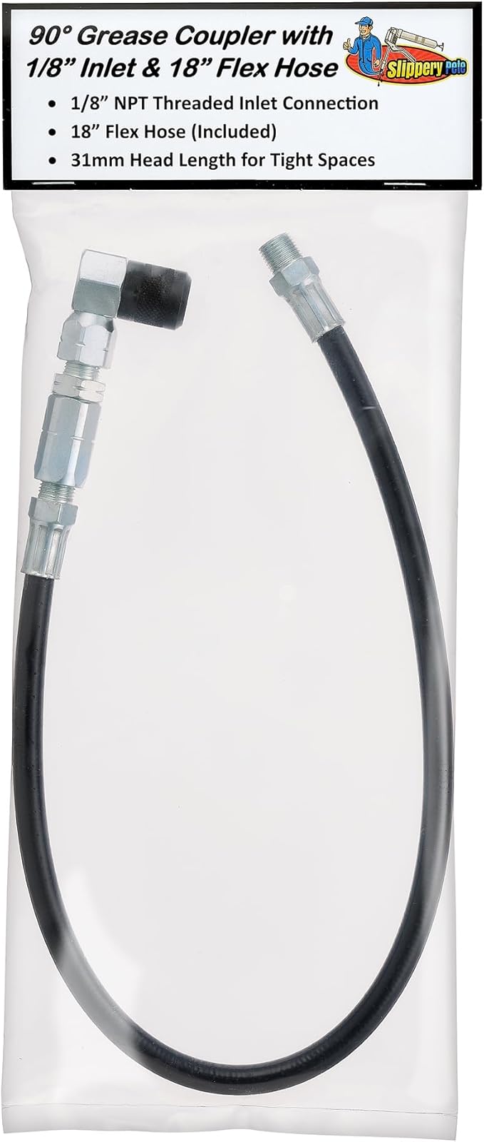 Slippery Pete 90 Degree Grease Gun Coupler - Image 4