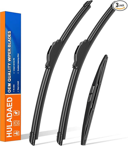 HULADAED® 26'' 16'' 12'' Windshield Wipers Replacement by HULADAED