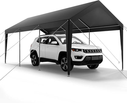 VEVOR Carport, 10 x 20 FT Outdoor Car Canopy, Potable Carport, Heavy Duty - Image 9