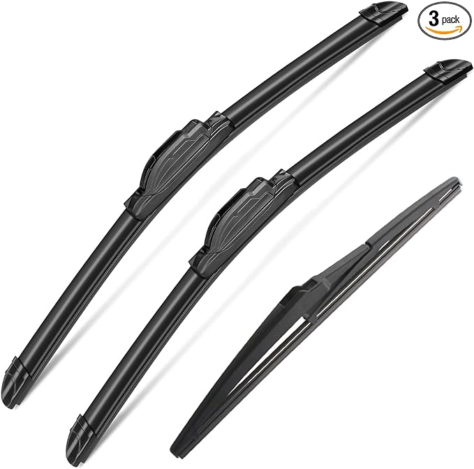 3 Wipers Set for Jeep Grand Cherokee 2014-2021, Windshield Wiper Blades by SCTIOANSNOemWiperBlades