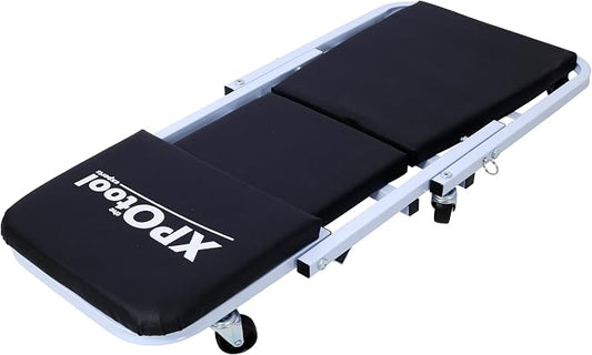 Mechanic Creeper and Stool, 2-in-1 Garage Tool, 300 lbs Capacity, Low Profile by HEIGHYOXPFurniture