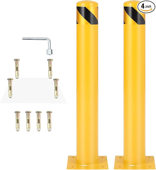 4.5x42 Inch Safety Bollard Post by Unknown