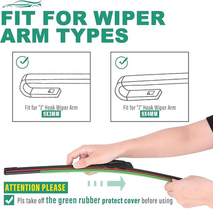 28" 18" 12" Windshield Wiper Blades Replacement - Image 8