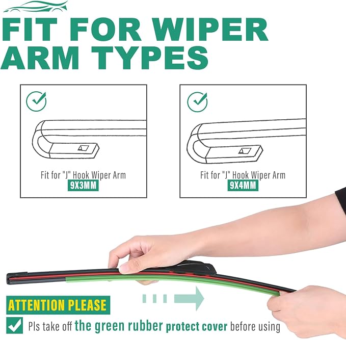 28" 14" 14" Windshield Wiper Blades Replacement - Image 8