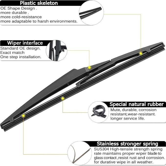 AUTOBOO 26"+19" Windshield Wipers - Image 3