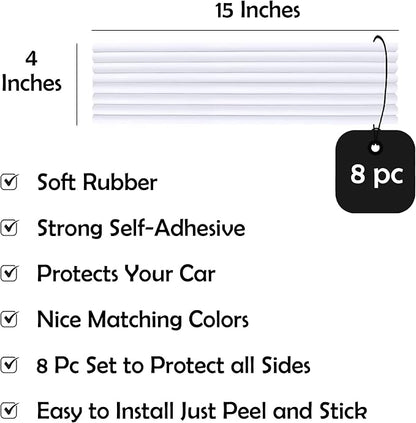 Rubber Bond Garage Wall Protectors 8 Pack - Image 2