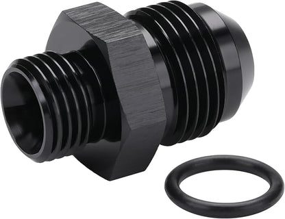 8AN Male Flare to 6AN ORB O-ring Boss Fuel Pump Rail Adapter Fitting Aluminum - Image 5