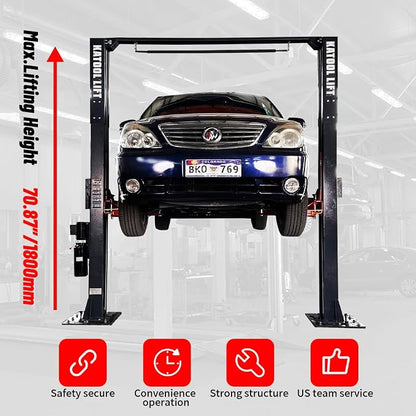 4.0HP 12000lbs Single Point Lock 2 Post Lift 220V AM120SD Car Lift Auto Lift - Image 5
