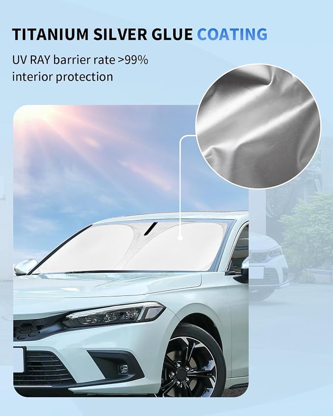 for Mazda CX5 Foldable Windshield Sun Shade - Image 3