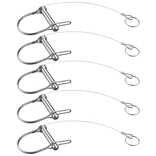 5Pcs Trailer Coupler Pin 5/16x 1-3/4（WxL） Prevents Loss Trailer Hitch Locking by HILILON