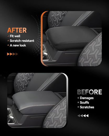 CDEFG for 2024 2025 Toyota Tacoma Center Console Cover Armrest Box Cover for - Image 3