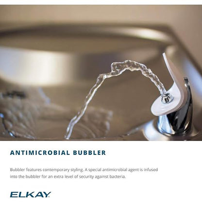 Elkay Cooler Wall Mount ADA Non-Filtered Non-Refrigerated Light Gray Granite - Image 5