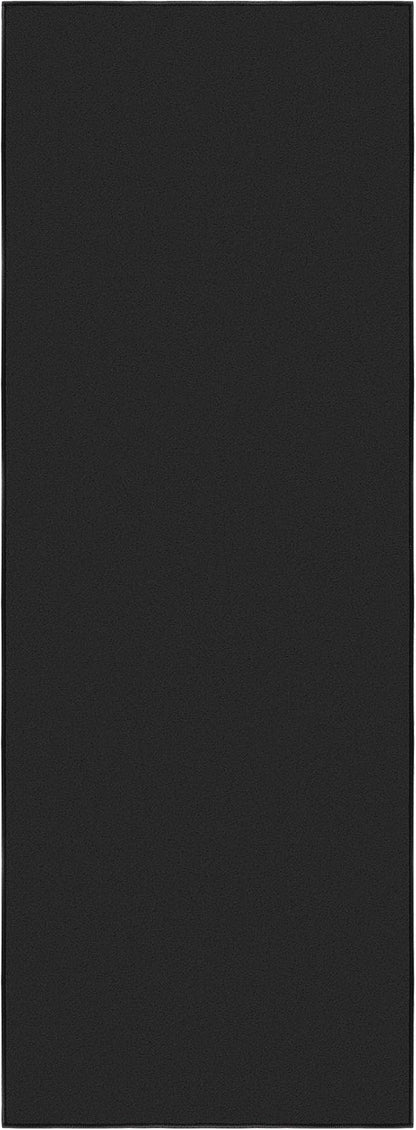 Ottomanson Hallway Runner Rug 2'2" x 6' Non Slip Solid Area Rugs Easy to Clean - Image 6