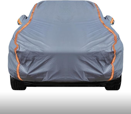 KEYOOG Universal Waterproof Heavy Weight Full Car Covers, Fit Sedan, All Weather by KEYOOG