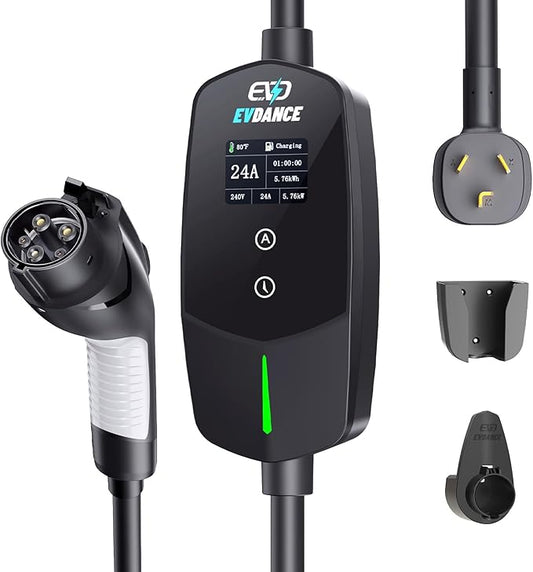 Level 2 EV Charger 24Amp 240V by EVDANCE