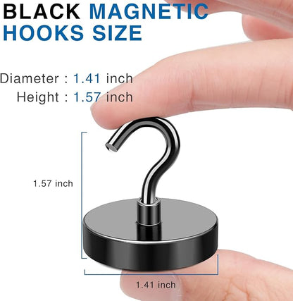 LOVIMAG Magnetic Hooks Heavy Duty, 150LBS Magnet Hooks - Image 2