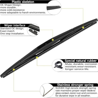 AUTOBOO 28"+12" Windshield Wipers - Image 3