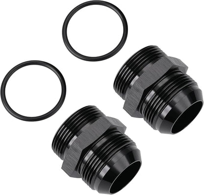 20AN Male Flare to 20AN ORB O-ring Boss Fuel Pump Rail Adapter Fitting Aluminum - Image 3