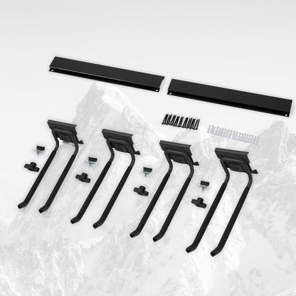 Locking Garden Tool Organizer, Garage Organization Wall Mount Storage Rack - Image 6