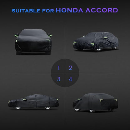 Car Cover Custom Fit for Honda Accord 2001-2025, Toyota Camry 1996-2025 - Image 7