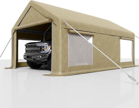 10 x 20ft Heavy-Duty Carport by Gaderth