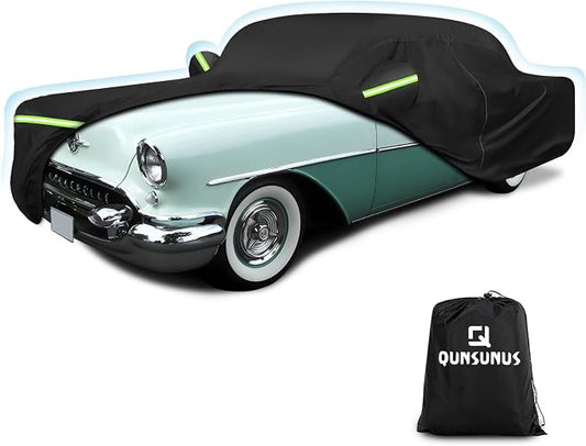 QUNSUNUS Waterproof Car Cover for Oldsmobile 88 1949-1958/1986-1999, Outdoor by QQUNSUNUS