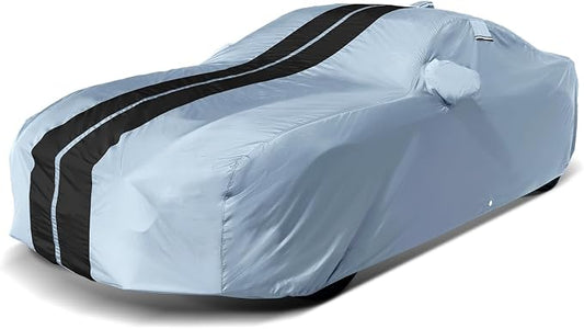 iCarCover Custom Car Cover for Pontiac Bonneville Waterproof All-Weather Rain by iCarCover